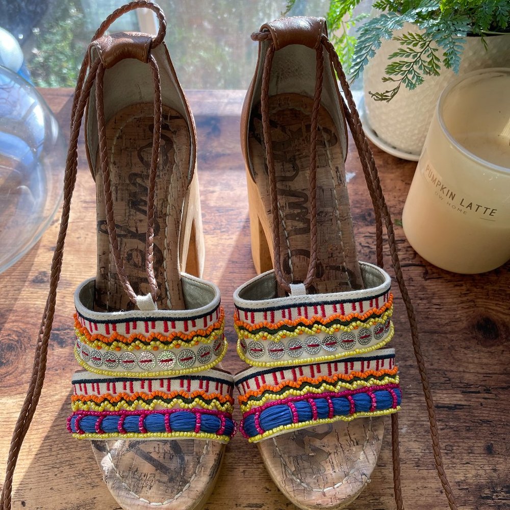 Sam Edelman Platform Sandal Mel - Size 8.5